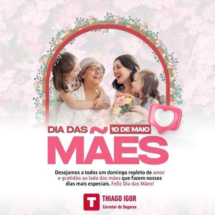Uma homenagem carinhosa a todas as mães do Brasil neste 10 de maio.